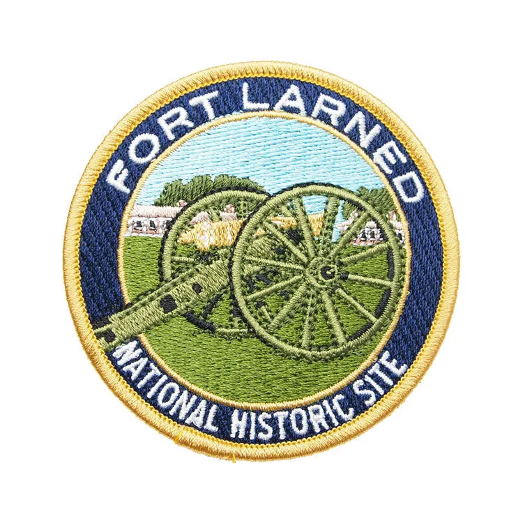 Fort Larned National Historic Site Patch - Round Logo