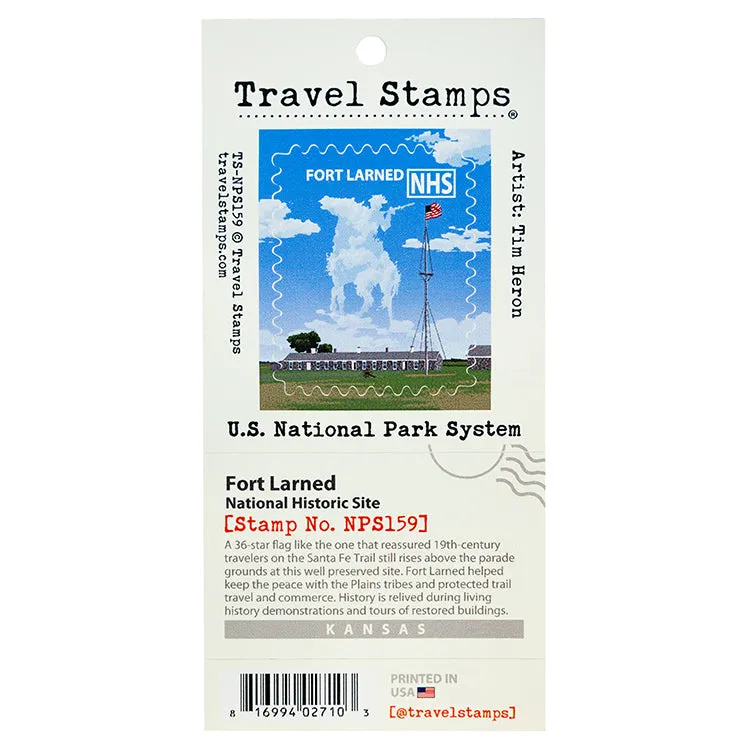 Fort Larned National Historic Site Travel Stamp