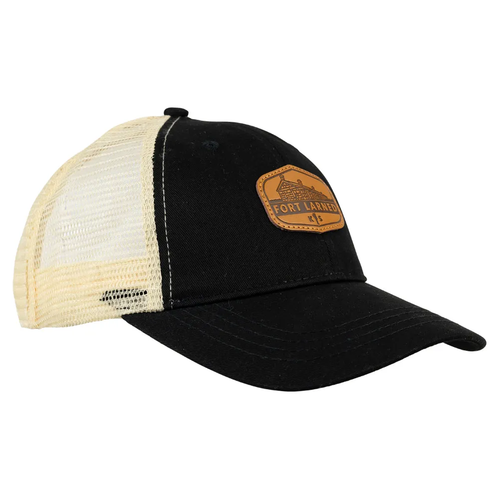Fort Larned National Historic Site Mesh-Back Cap - Leather Patch