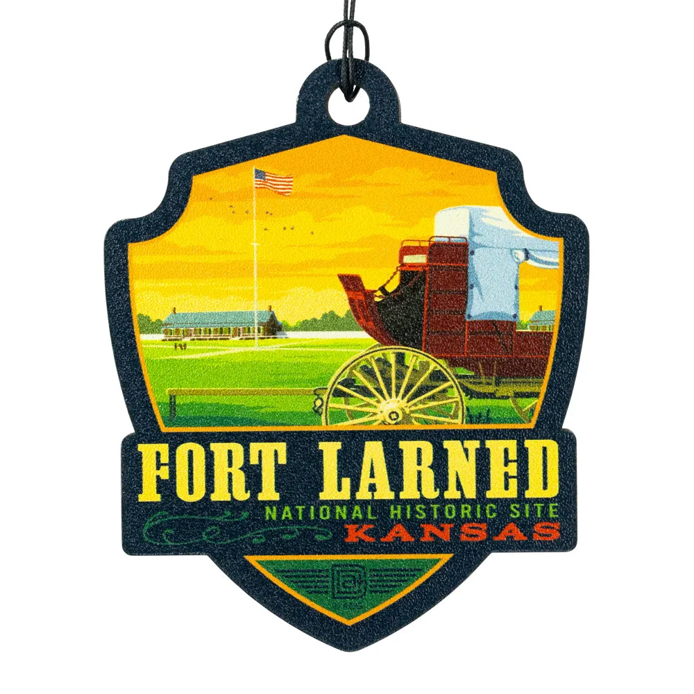 Fort Larned National Historic Site Ornament - ADG Badge Graphic