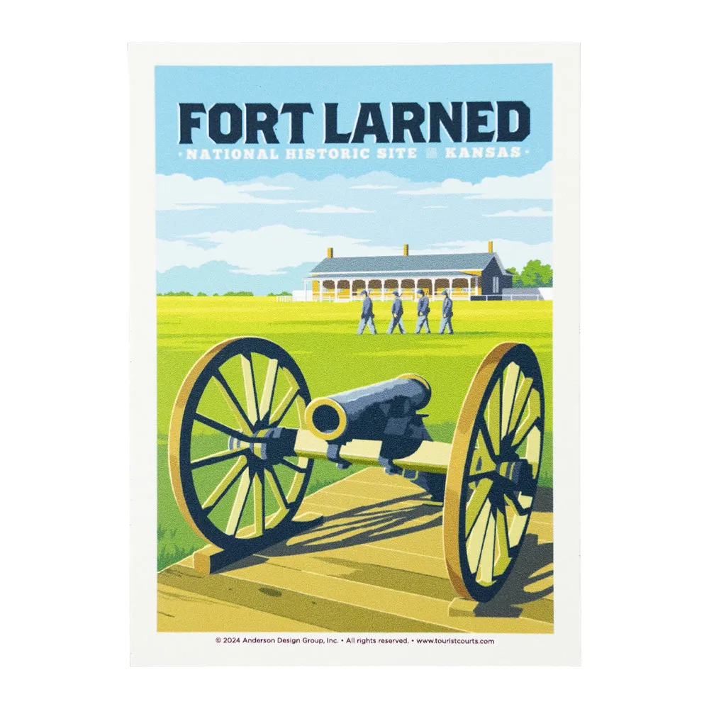 Fort Larned National Historic Site Sticker - ADG Graphic