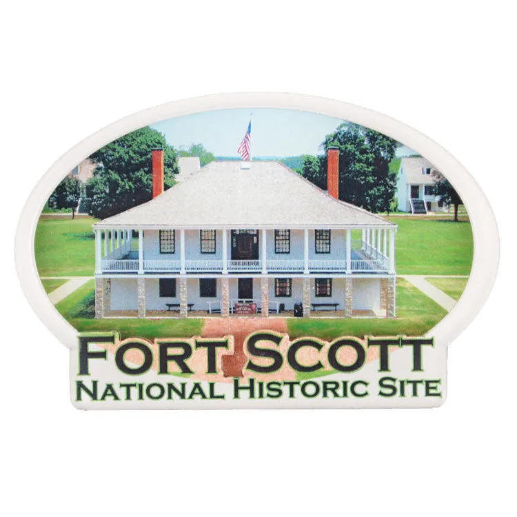 Fort Scott National Historic Site Magnet - Acrylic