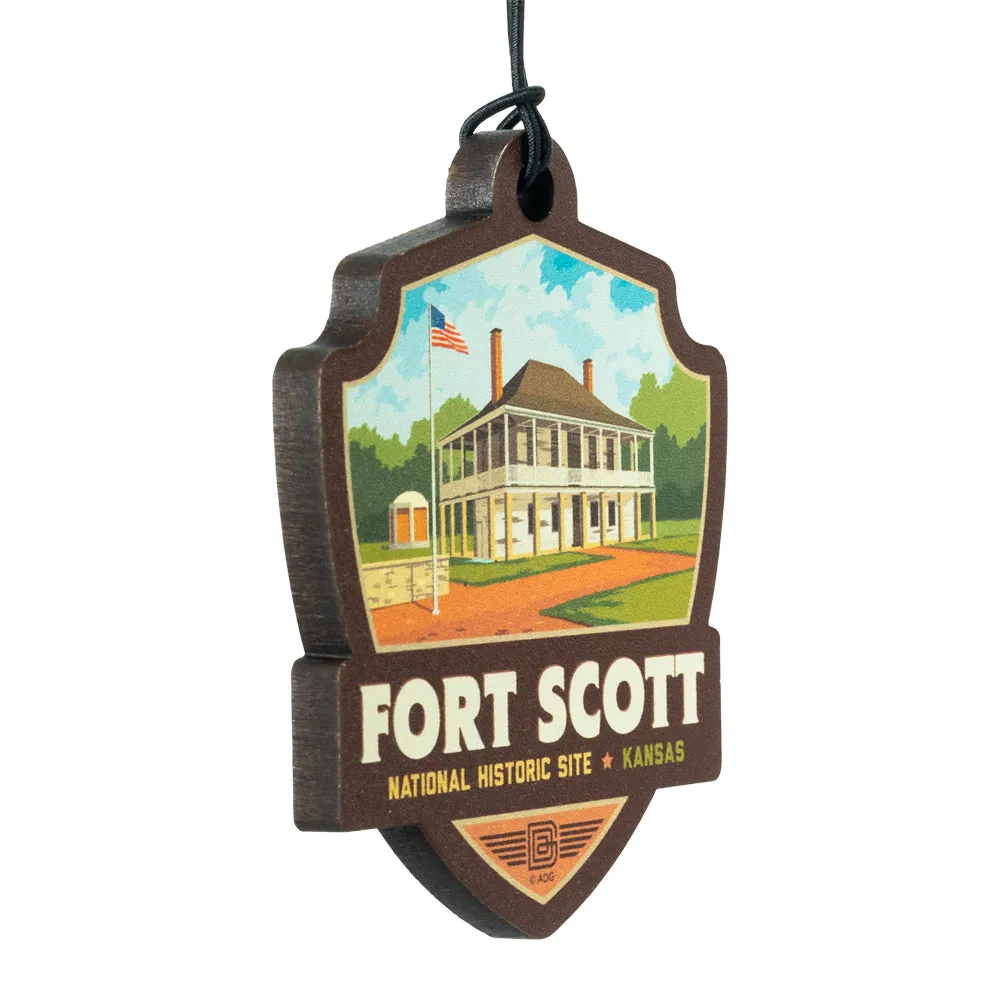 Fort Scott National Historic Site Ornament - ADG Badge Graphic - Image 2