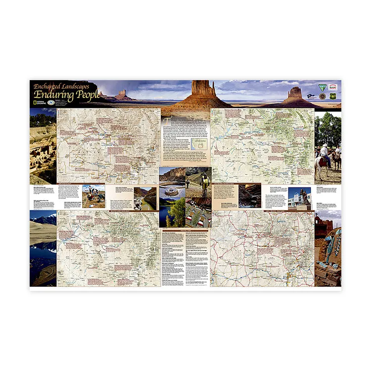 National Geographic Four Corners: Trail of the Ancients Nat Geo Map - Image 3