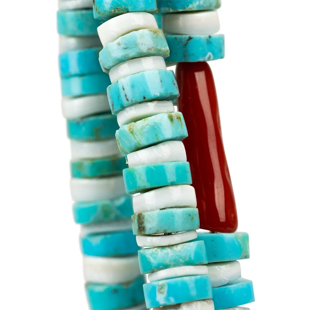 Four-Strand Necklace with Pendant - Image 5