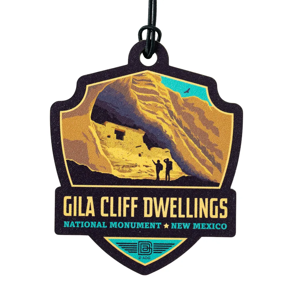 Gila Cliff Dwellings National Monument Ornament - ADG Badge Graphic