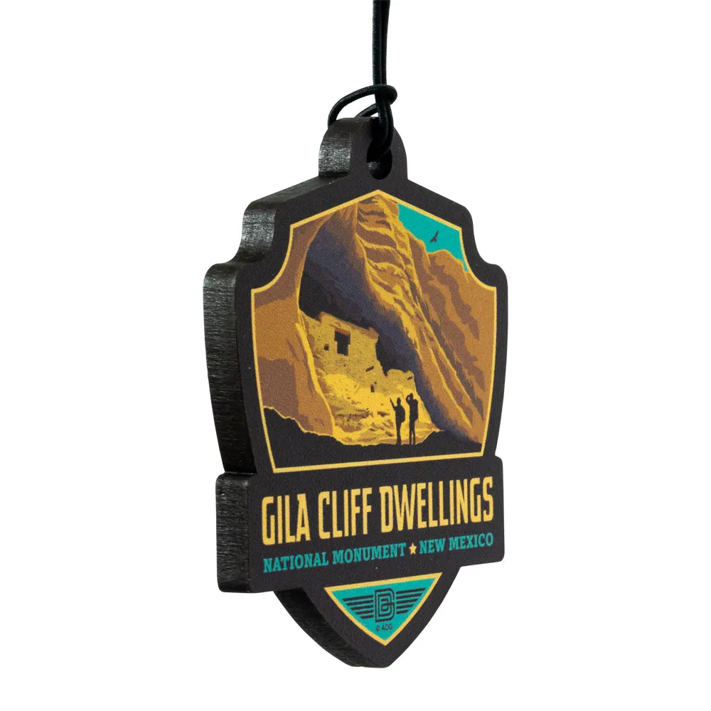 Gila Cliff Dwellings National Monument Ornament - ADG Badge Graphic - Image 2