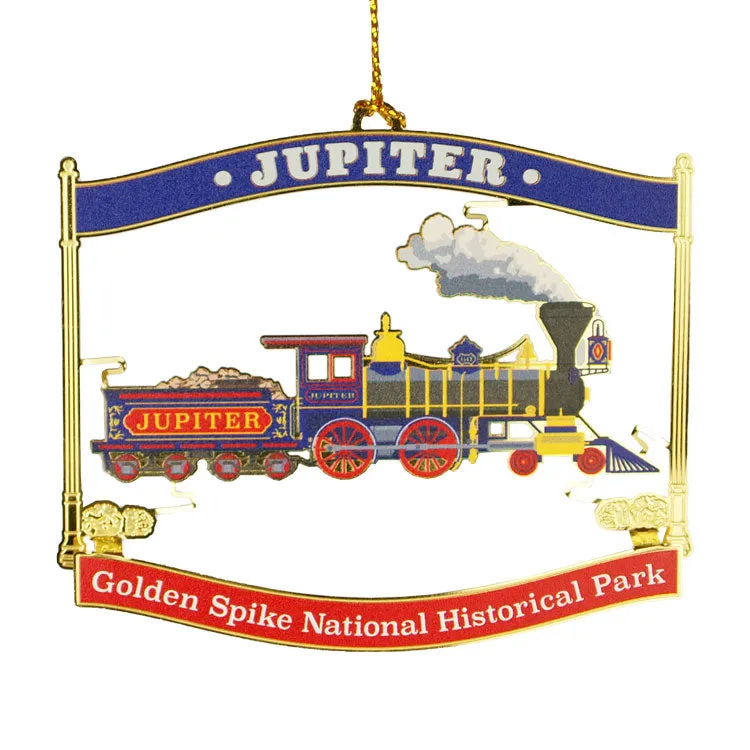 Golden Spike National Historical Park Metal Ornament - Jupiter - Image 2