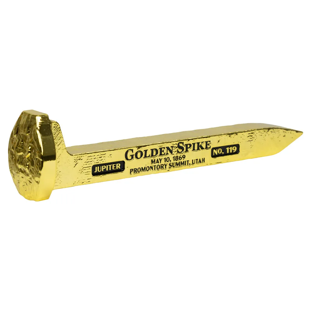 Golden Spike National Historical Park Metal Replica Spike - Image 3