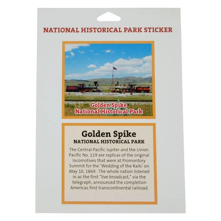 Golden Spike National Historical Park Sticker