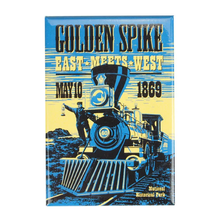 Golden Spike National Historic Site Magnet - Jupiter Graphic