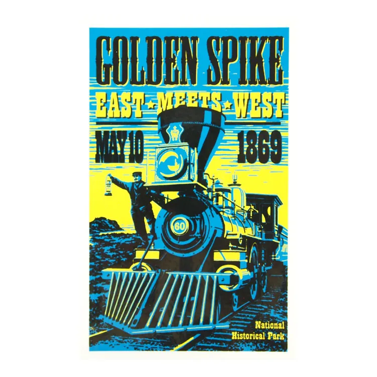 Golden Spike National Historic Site Sticker - Jupiter Graphic