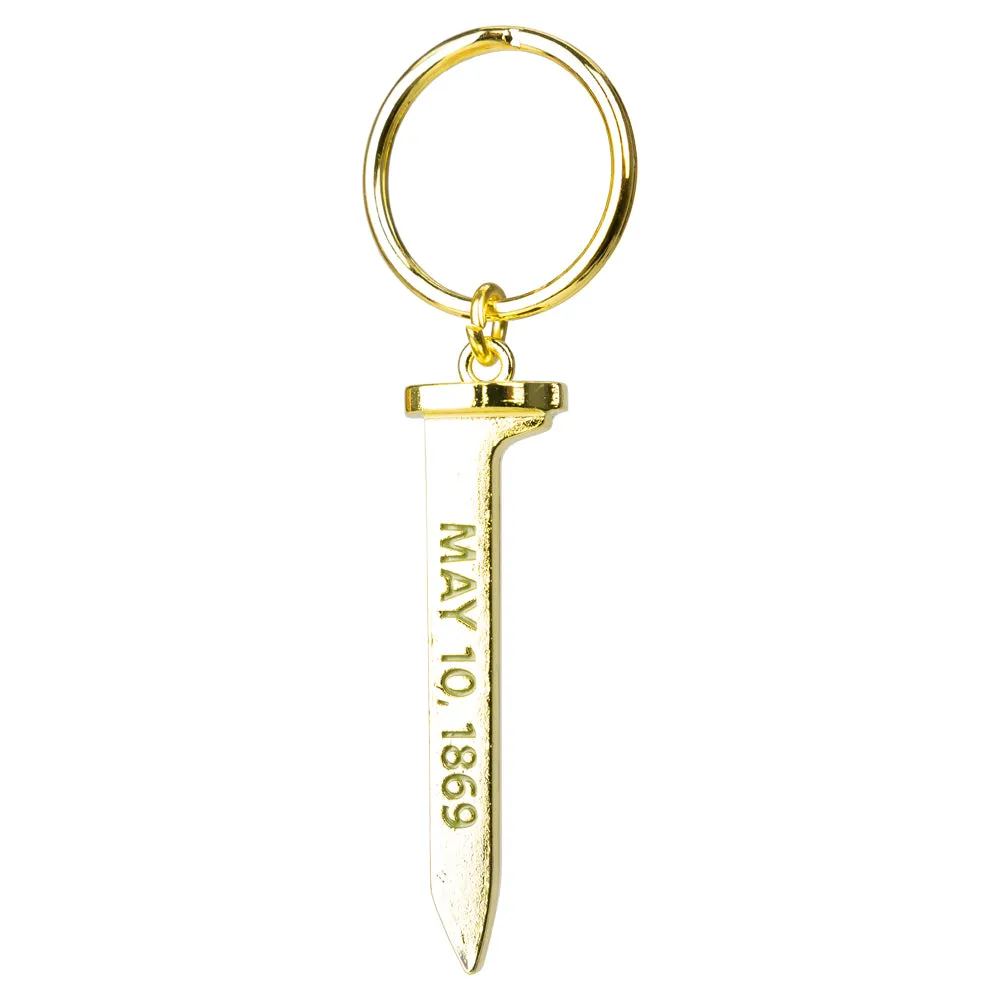 Golden Spike National Historical Park Keychain - Spike - Image 2