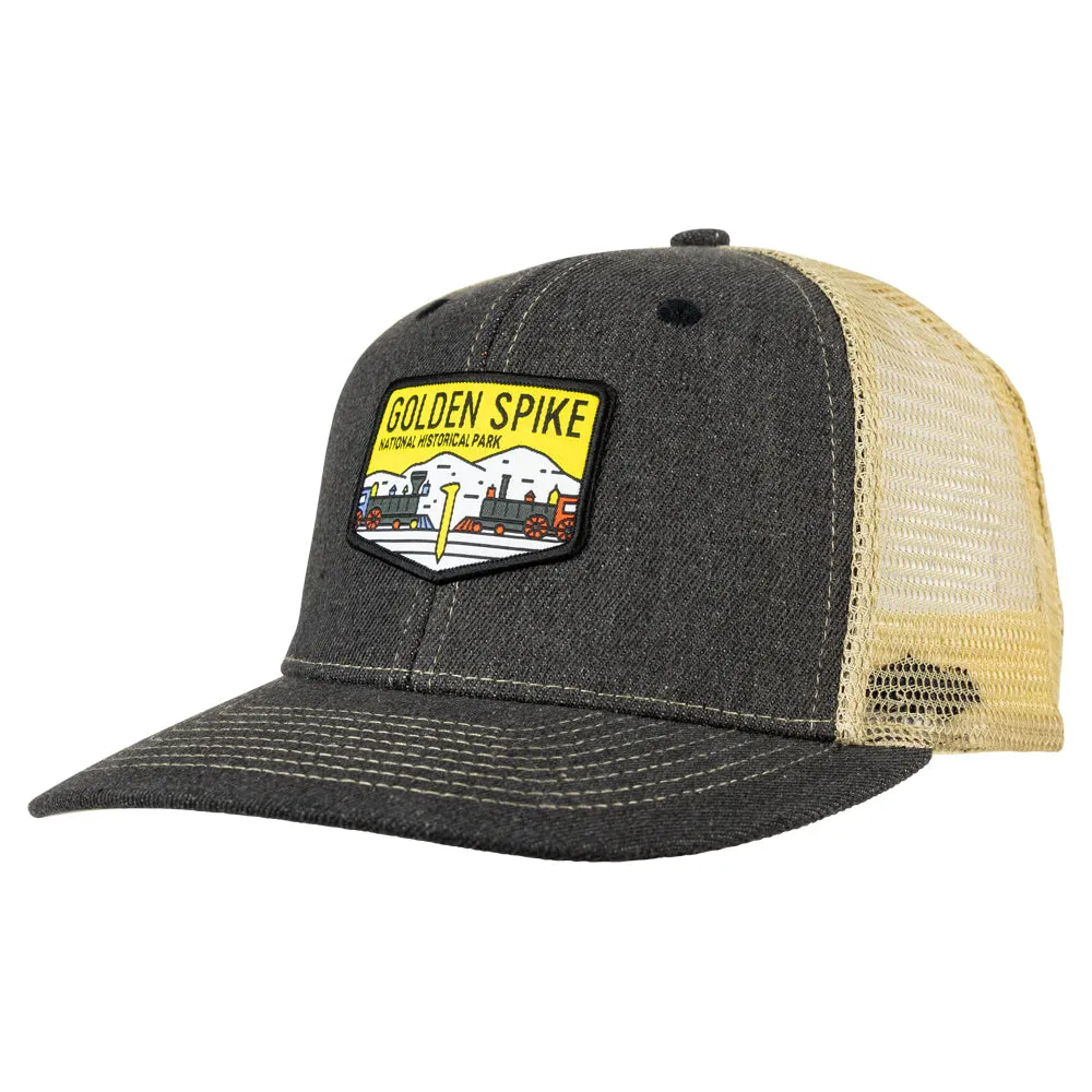 Golden Spike National Historical Park Mesh-Back Cap - Fell Logo - Image 3