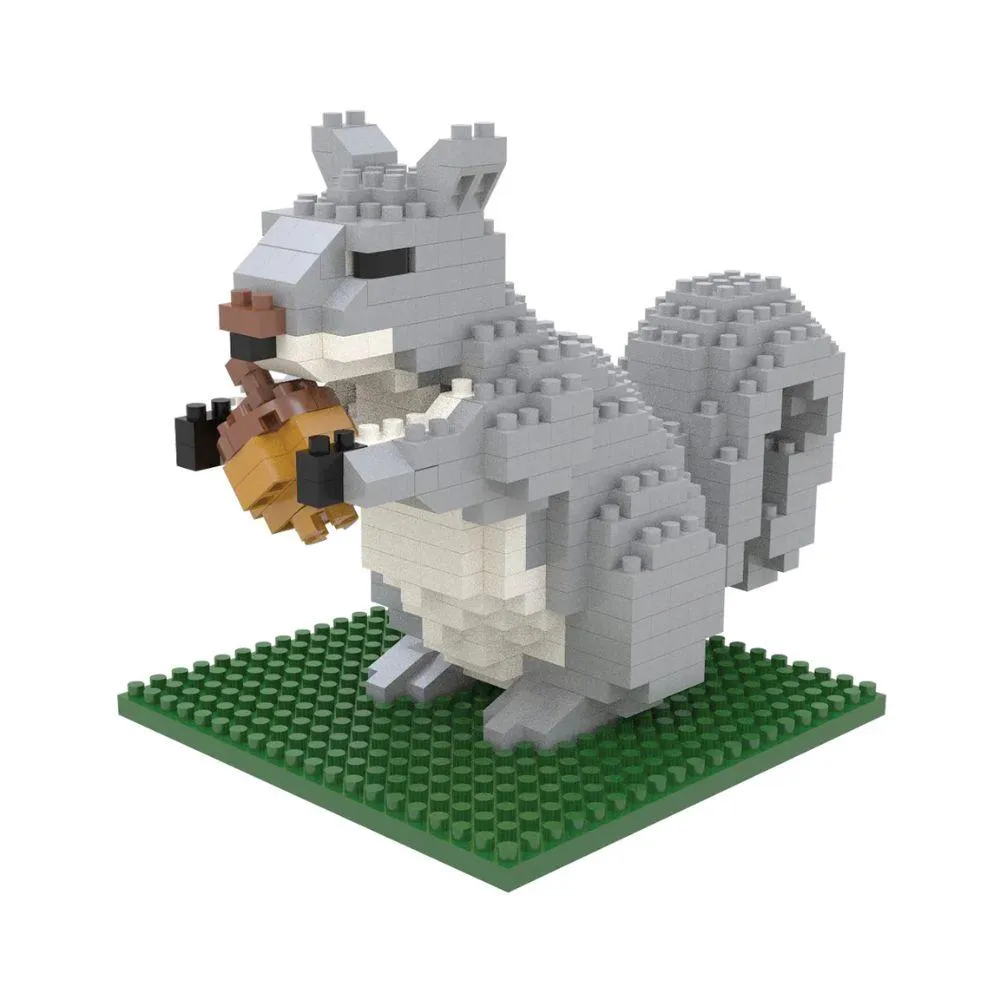 Gray Squirrel Mini Block Set - Image 3