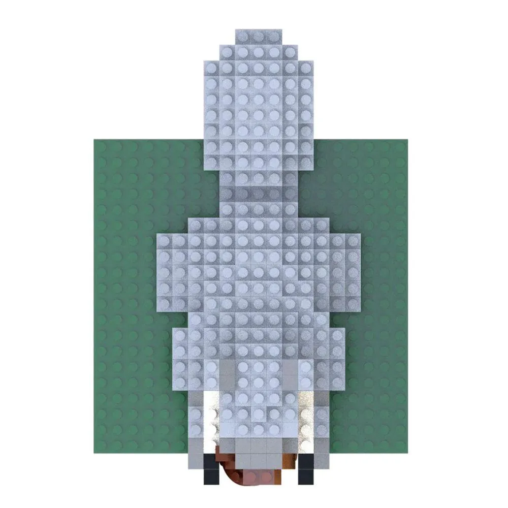 Gray Squirrel Mini Block Set - Image 6