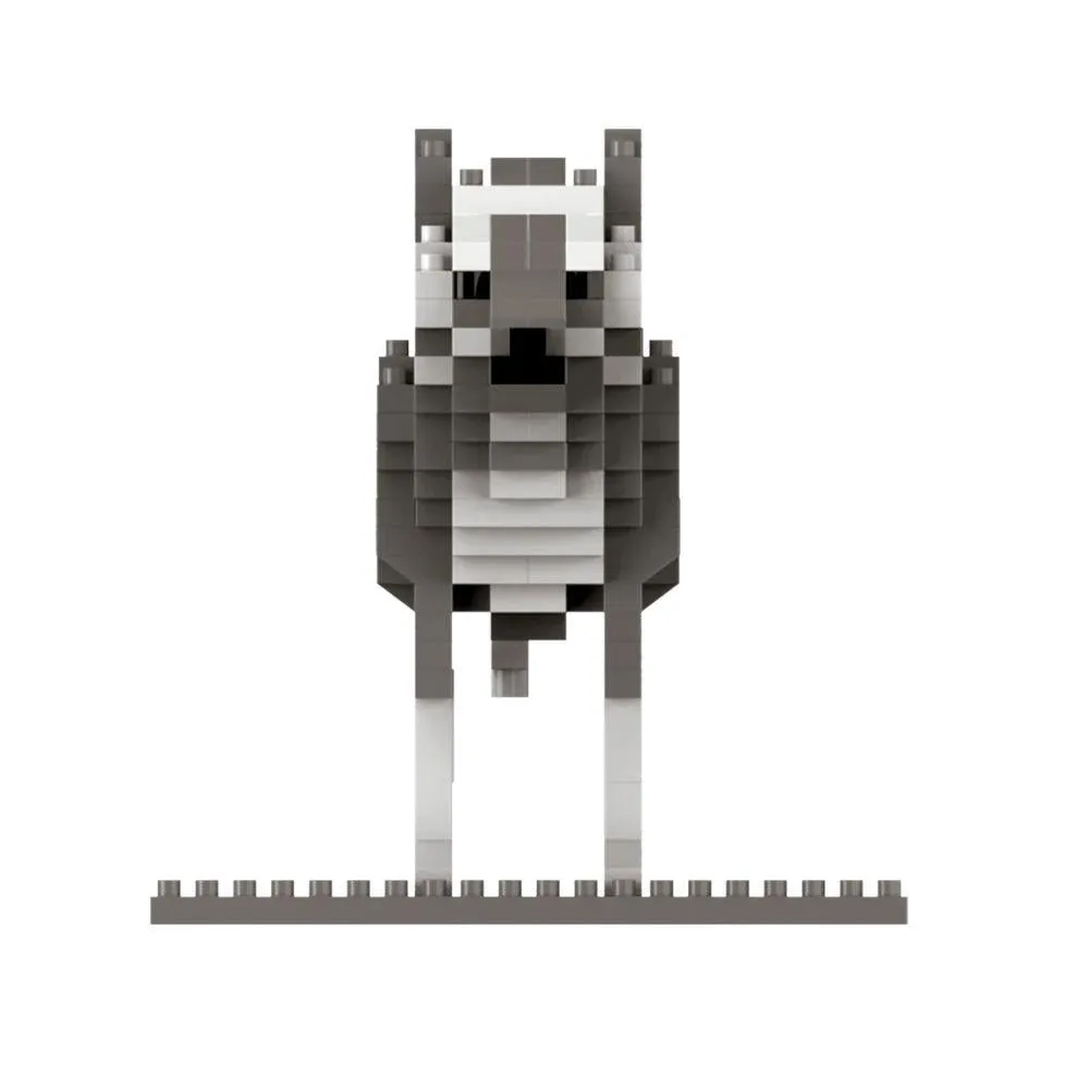 Gray Wolf Mini Block Set - Image 4