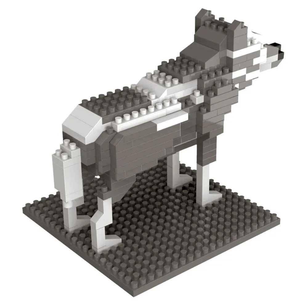 Gray Wolf Mini Block Set - Image 5