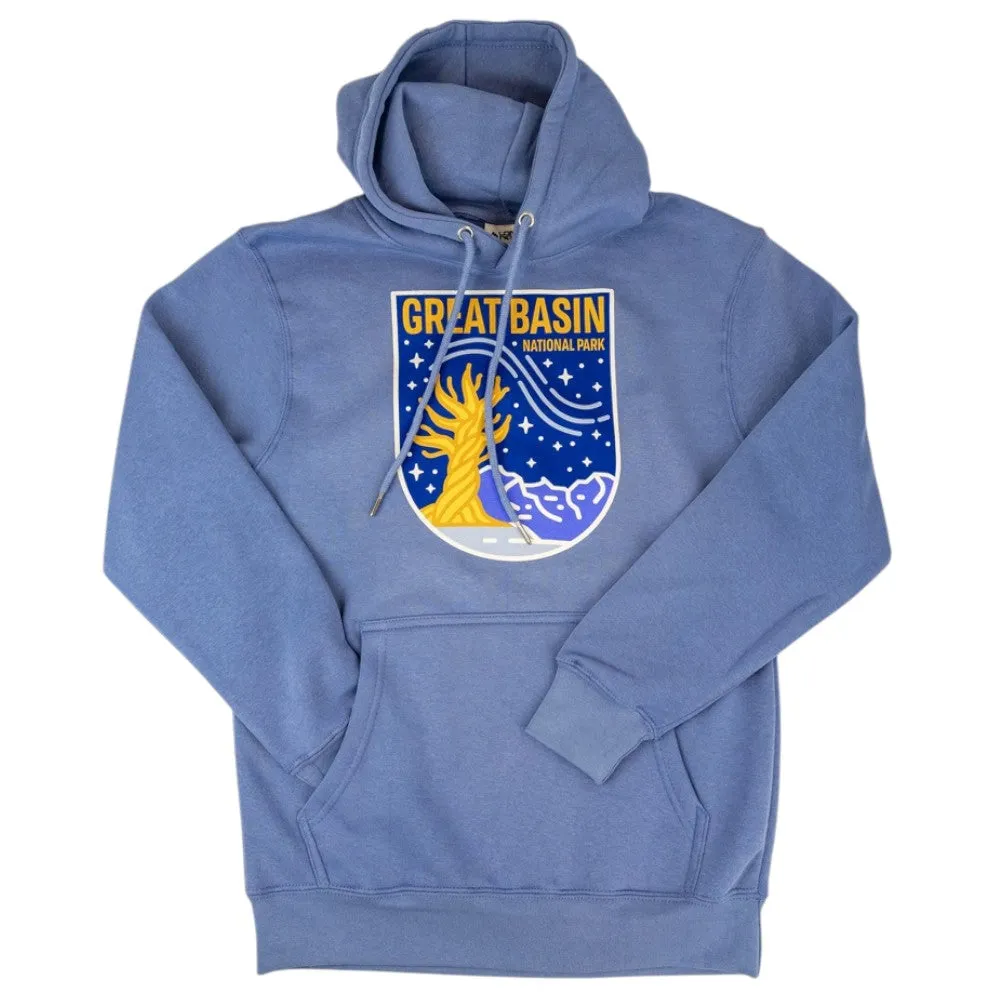 Great Basin National Park Fleece Hoodie - Fell Logo