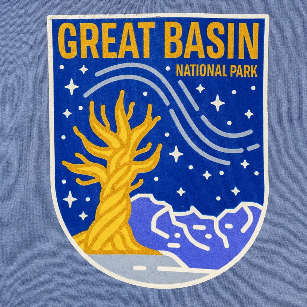Great Basin National Park Fleece Hoodie - Fell Logo - Image 2
