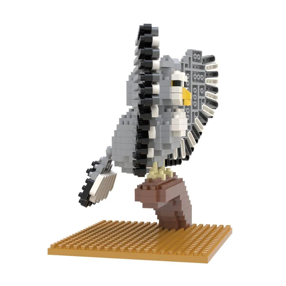 Great Horned Owl Mini Block Set - Image 4