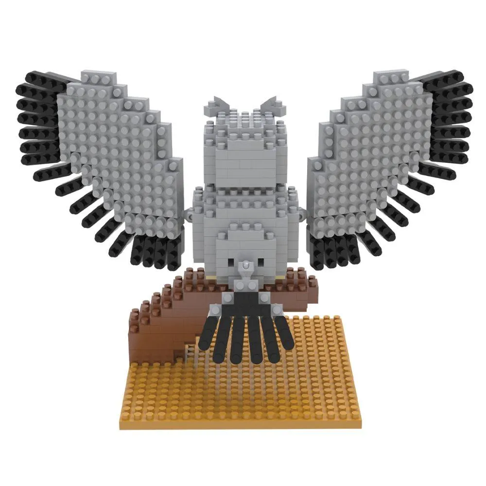 Great Horned Owl Mini Block Set - Image 5