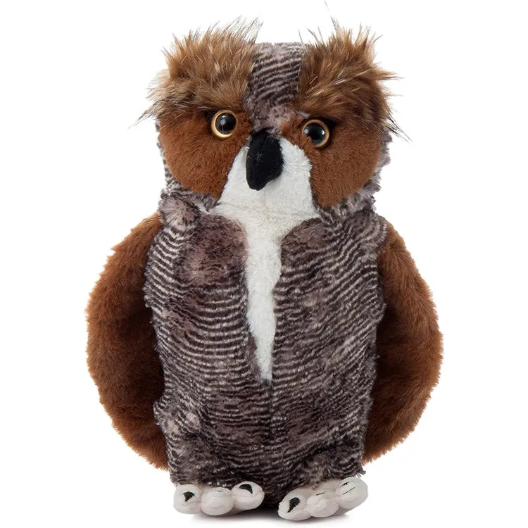 Great Horned Owl Plush Toy - Wild Onez - Image 2