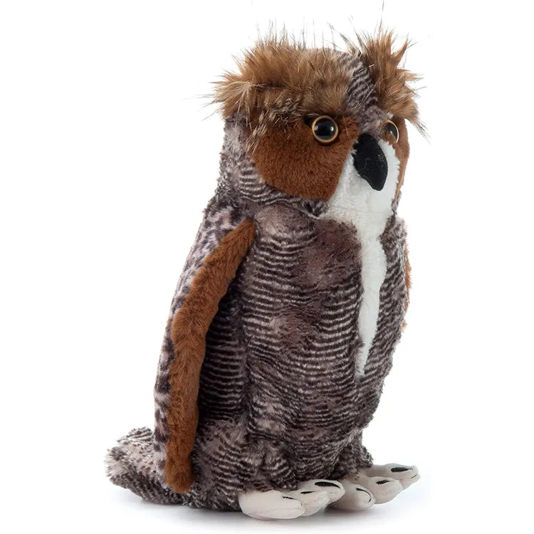 Great Horned Owl Plush Toy - Wild Onez - Image 3