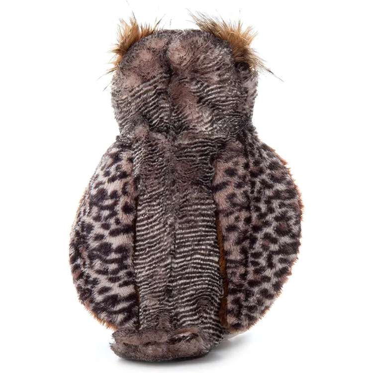 Great Horned Owl Plush Toy - Wild Onez - Image 4