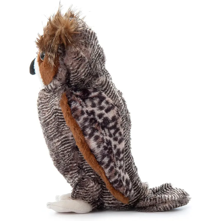 Great Horned Owl Plush Toy - Wild Onez - Image 5