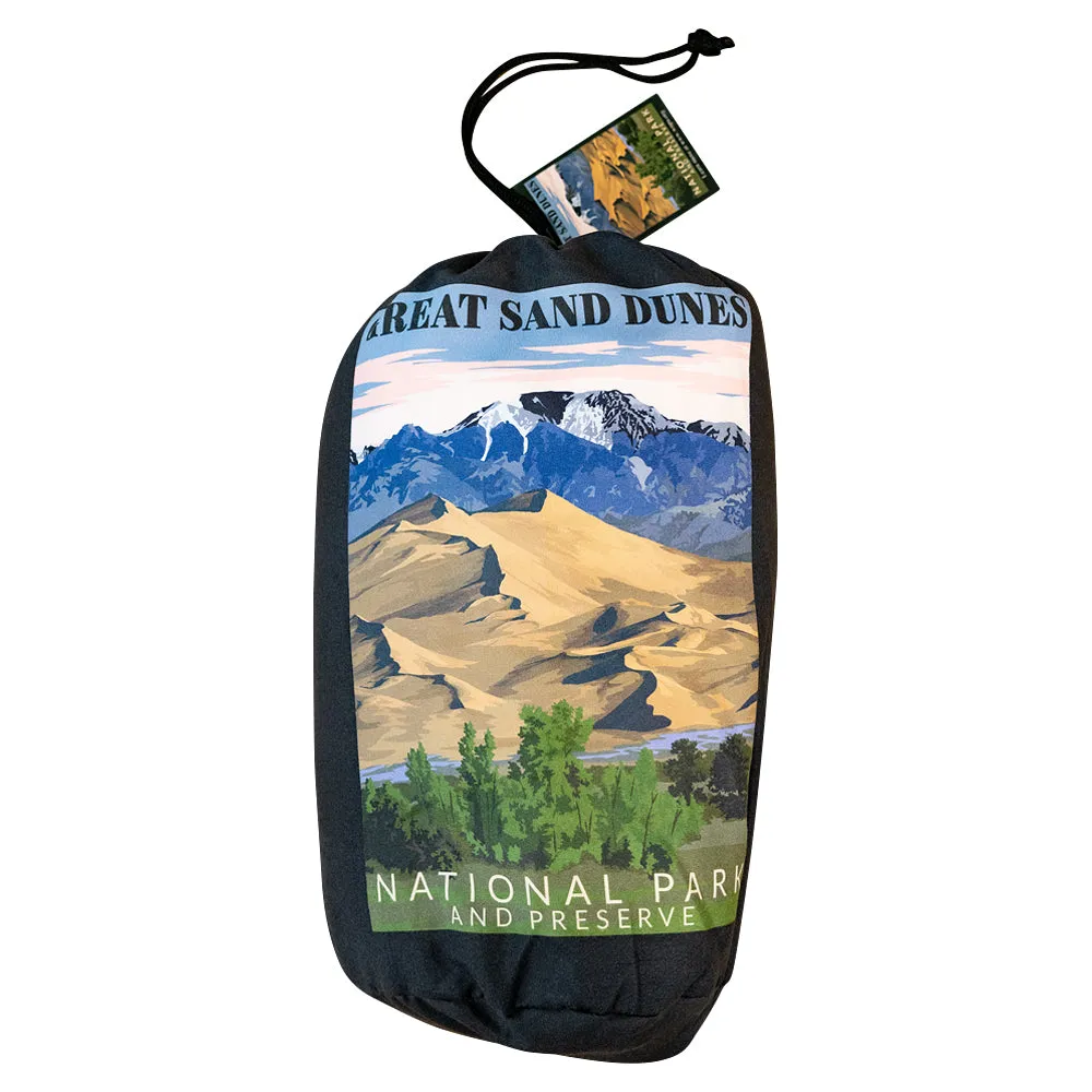 Great Sand Dunes National Park Fleece Blanket - Image 7