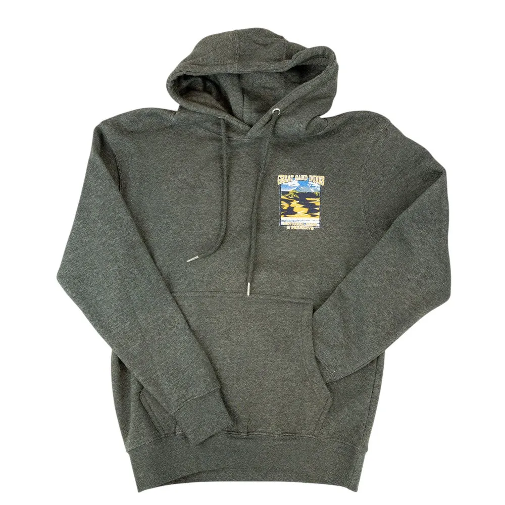 Great Sand Dunes National Park Fleece Hoodie - Classic - Image 3