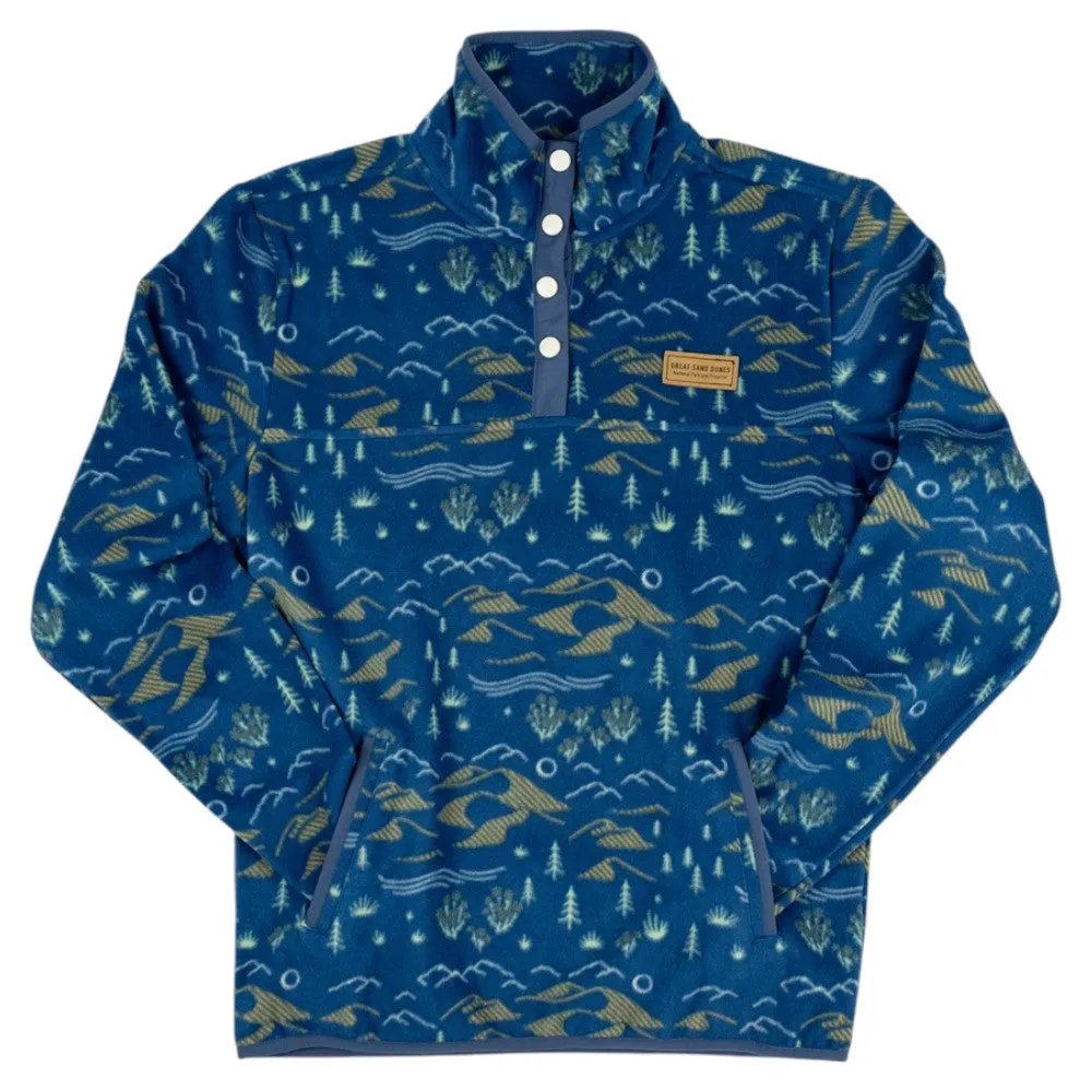 Great Sand Dunes National Park Sweatshirt - Quarter Button - Image 2