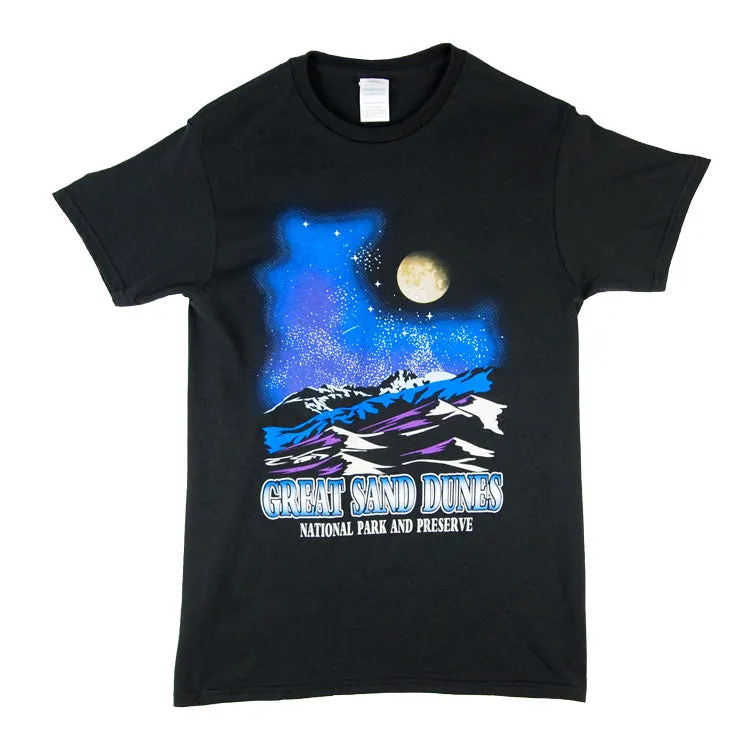 Great Sand Dunes National Park T-Shirt - Night Sky