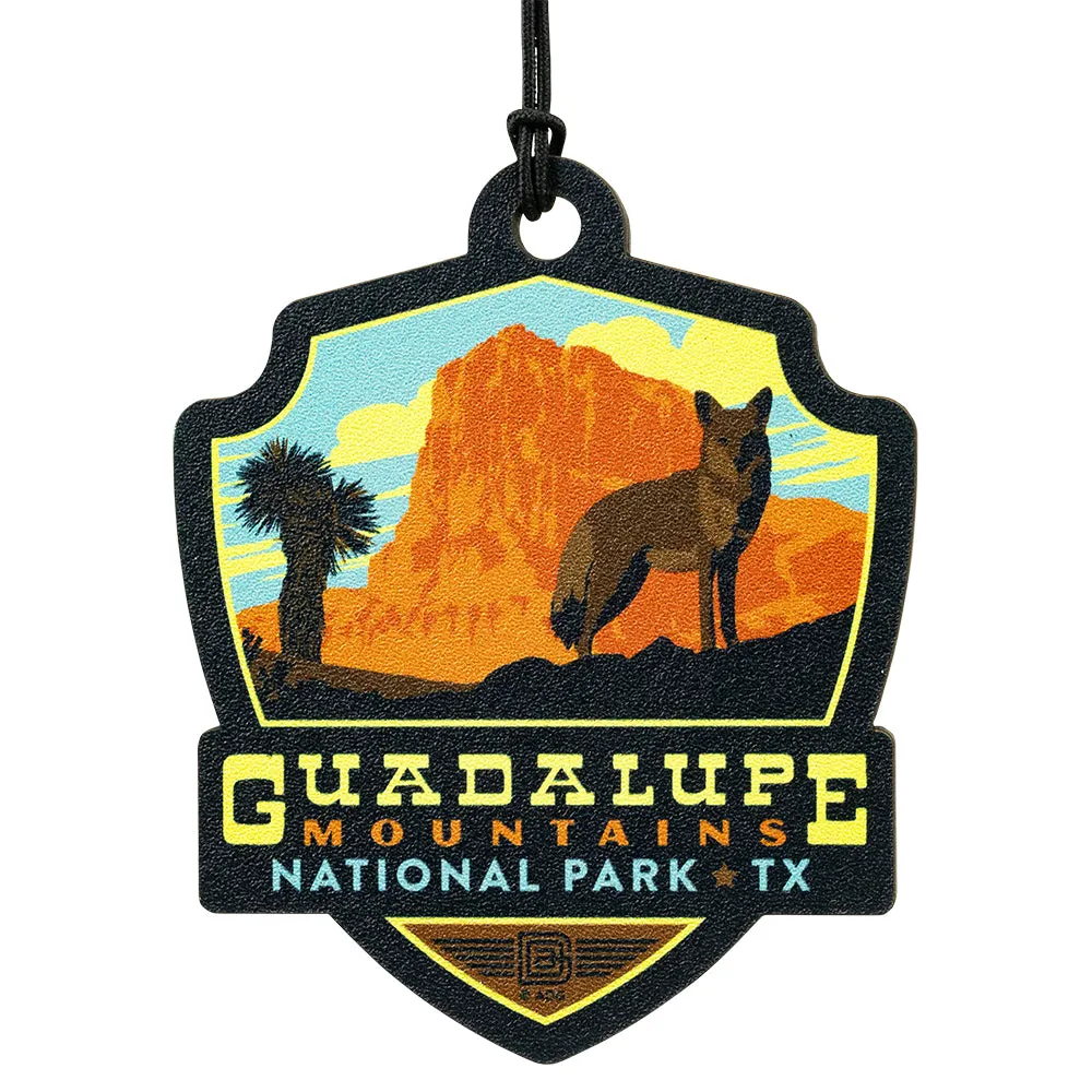 Guadalupe Mountains National Park Ornament - ADG Badge Graphic