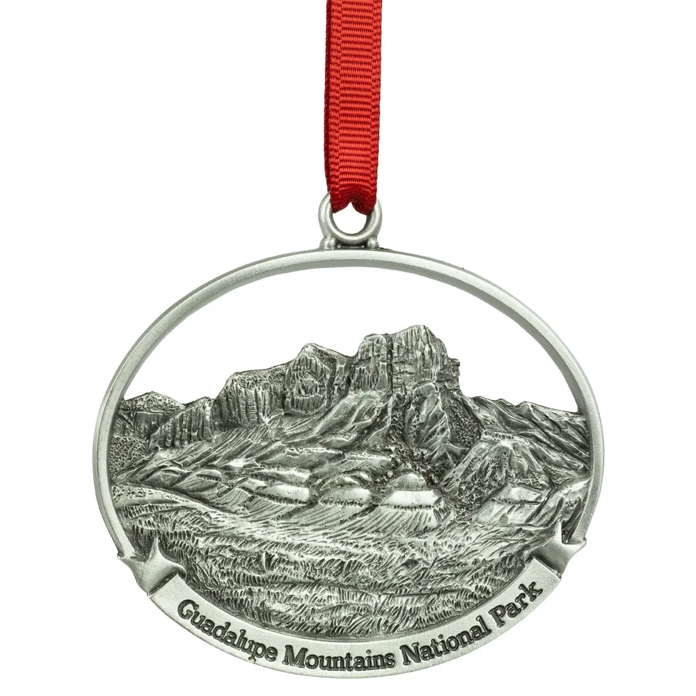 Guadalupe Mountains National Park Pewter Ornament