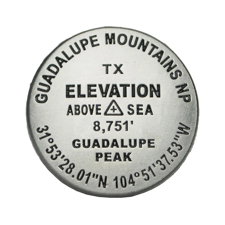 Guadalupe Mountains National Park Pin - Benchmark