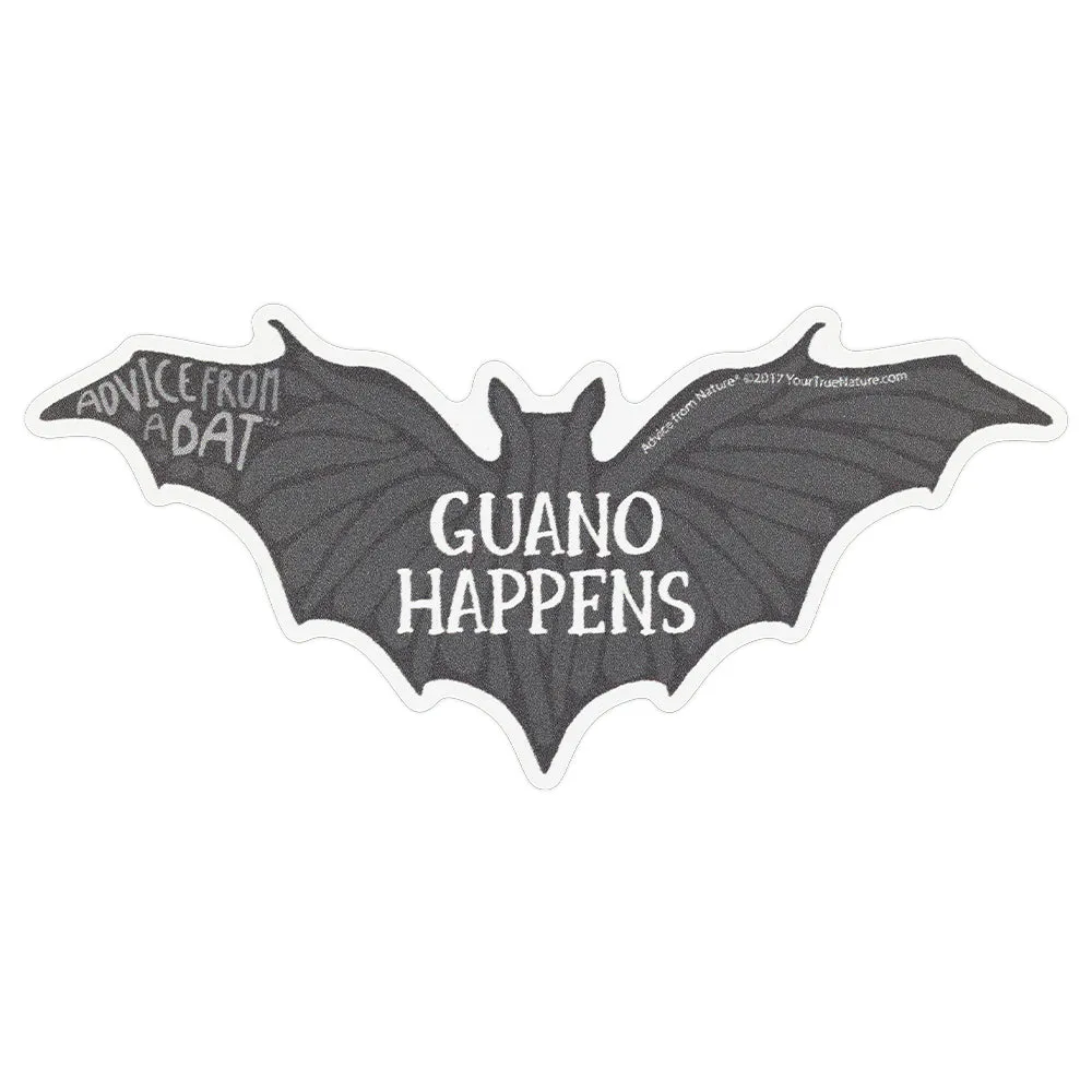 Guano Happens Sticker