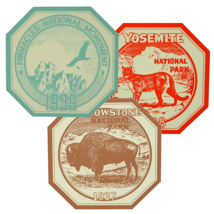 Historic National Park Window Sticker Set - Image 3