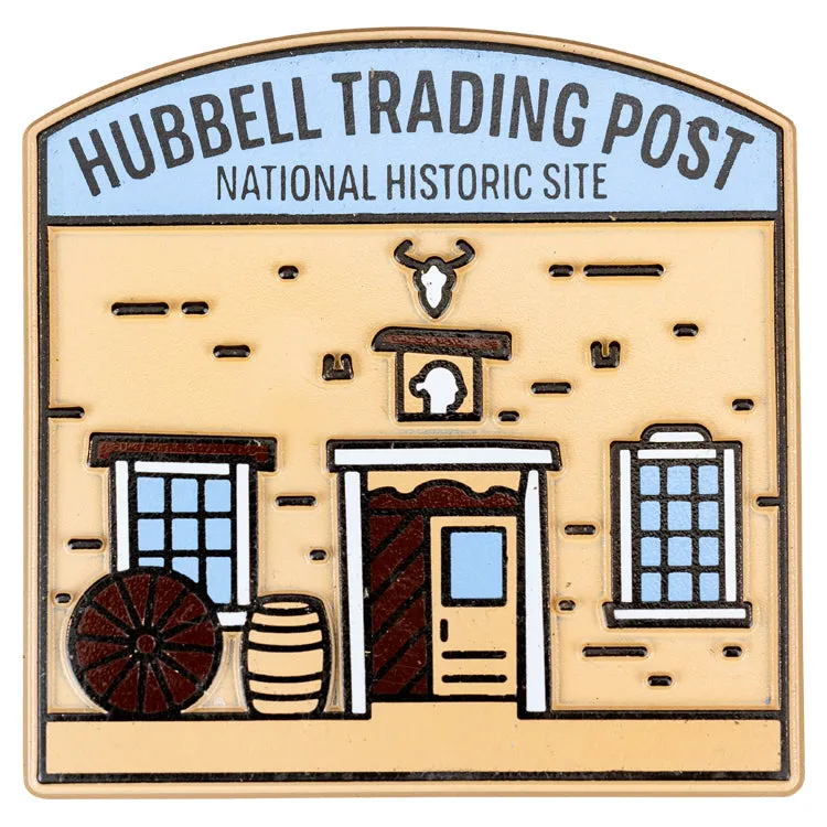 Hubbell Trading Post National Historic Site Flex Magnet - Fell Logo