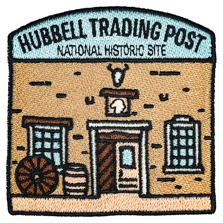Hubbell Trading Post National Historic Site Patch - Fell Logo