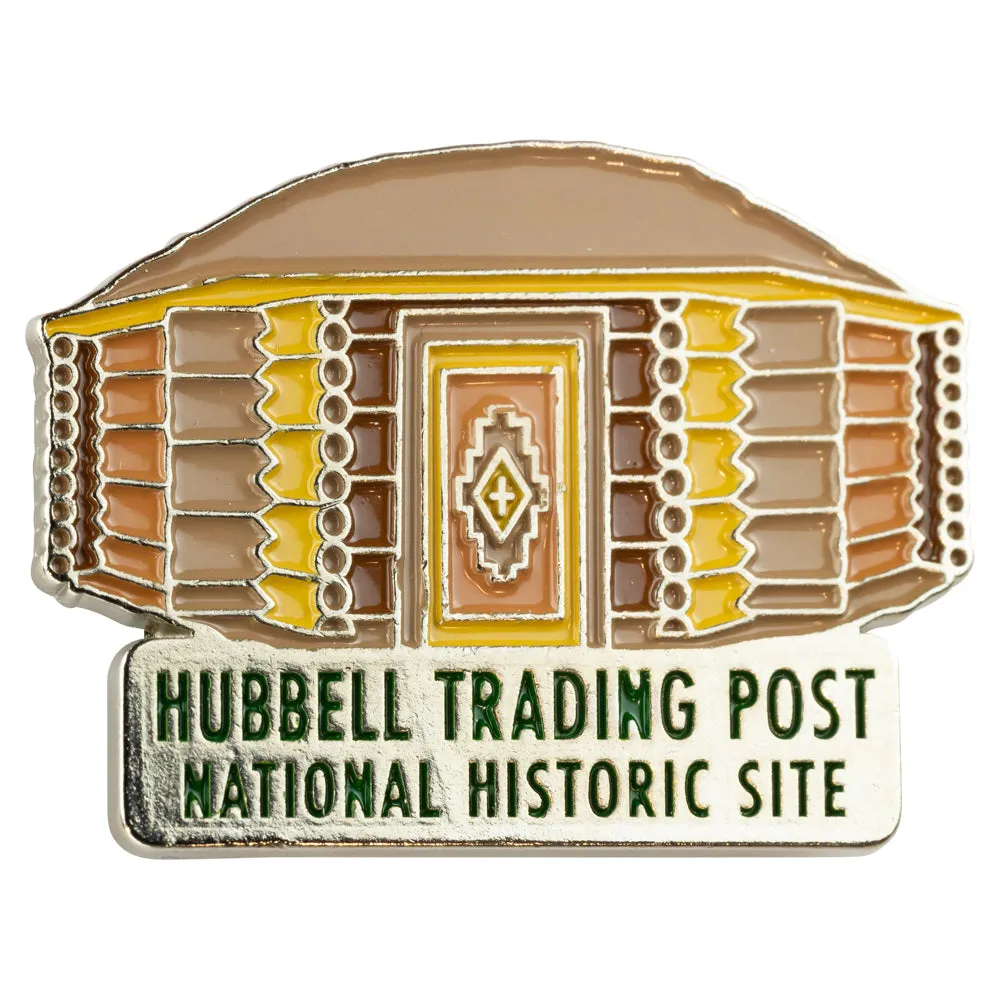 Hubbell Trading Post National Historic Site Pin - Hogan Die Cut
