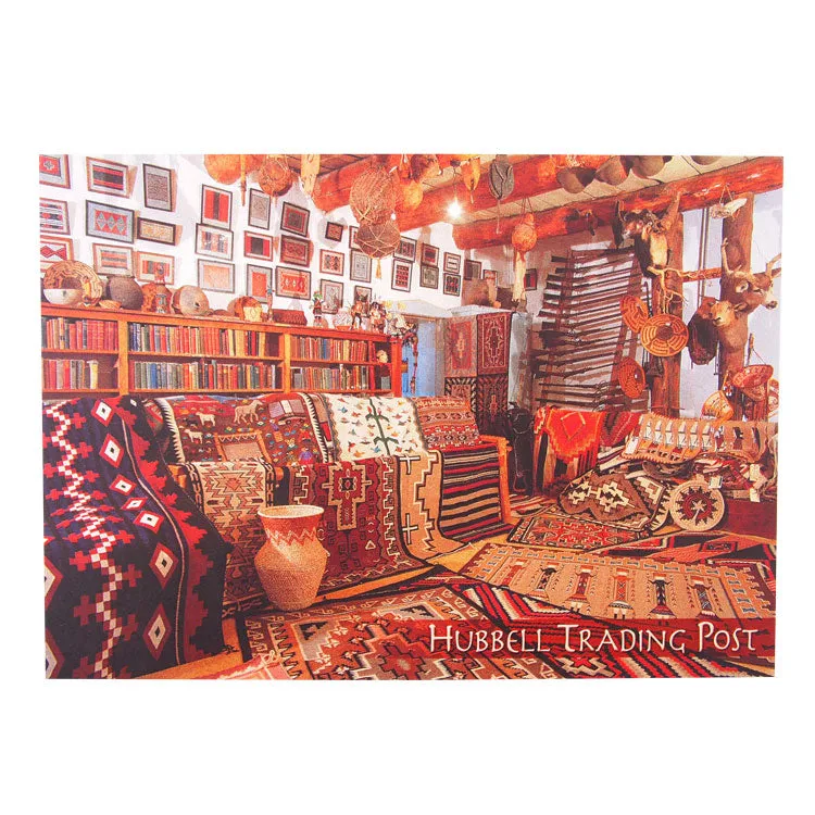 Hubbell Trading Post National Historic Site Postcard - Rug Room