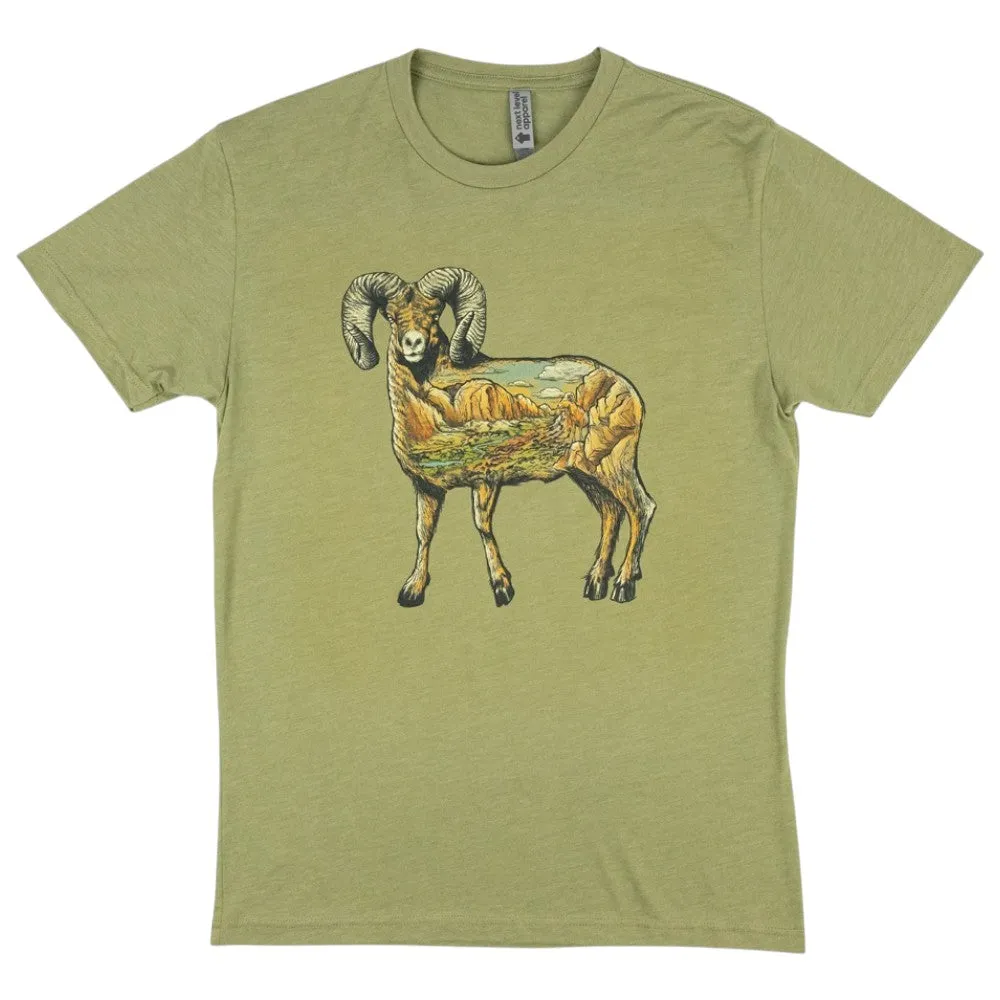 Icons of the West T-Shirt - Bighorn Sheep
