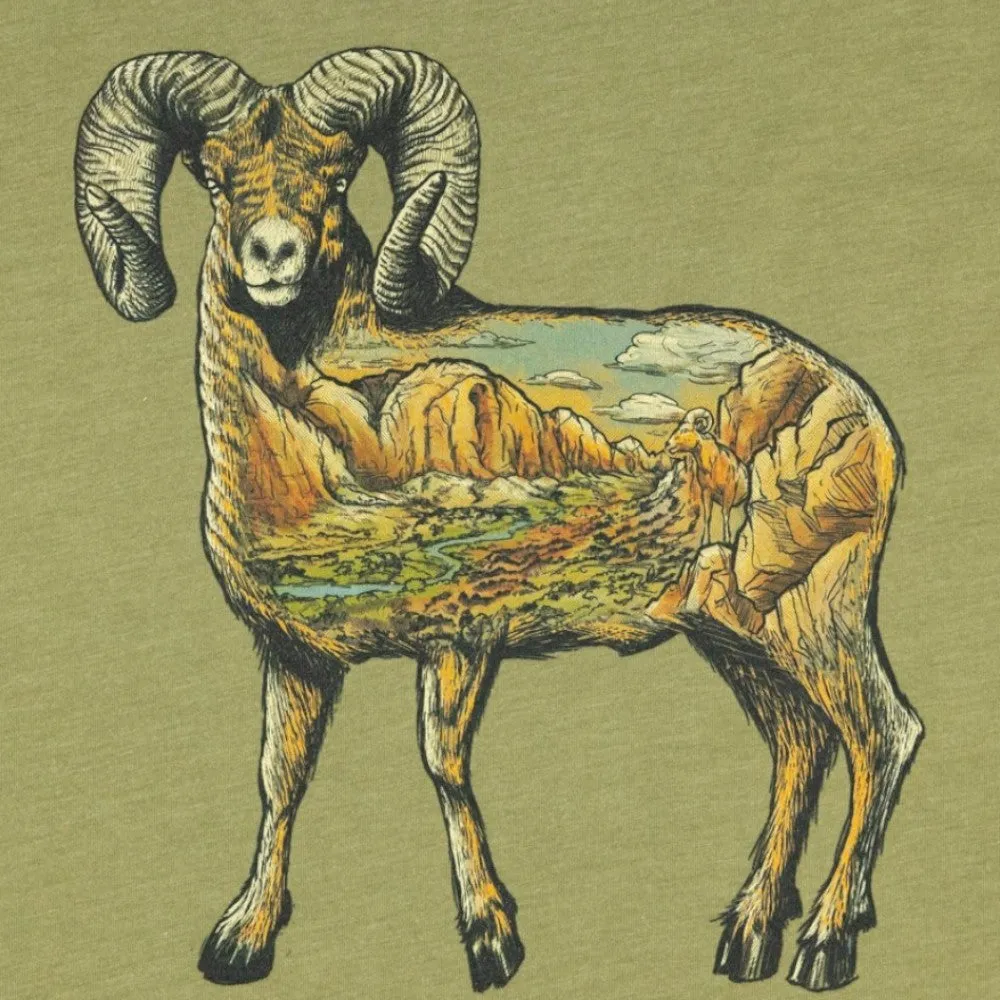 Icons of the West T-Shirt - Bighorn Sheep - Image 2