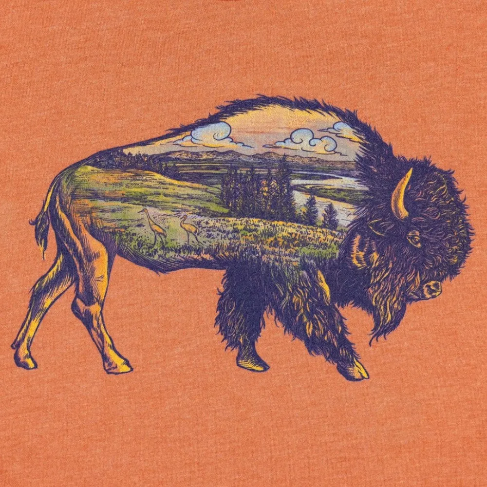 Icons of the West T-Shirt - Bison - Image 2