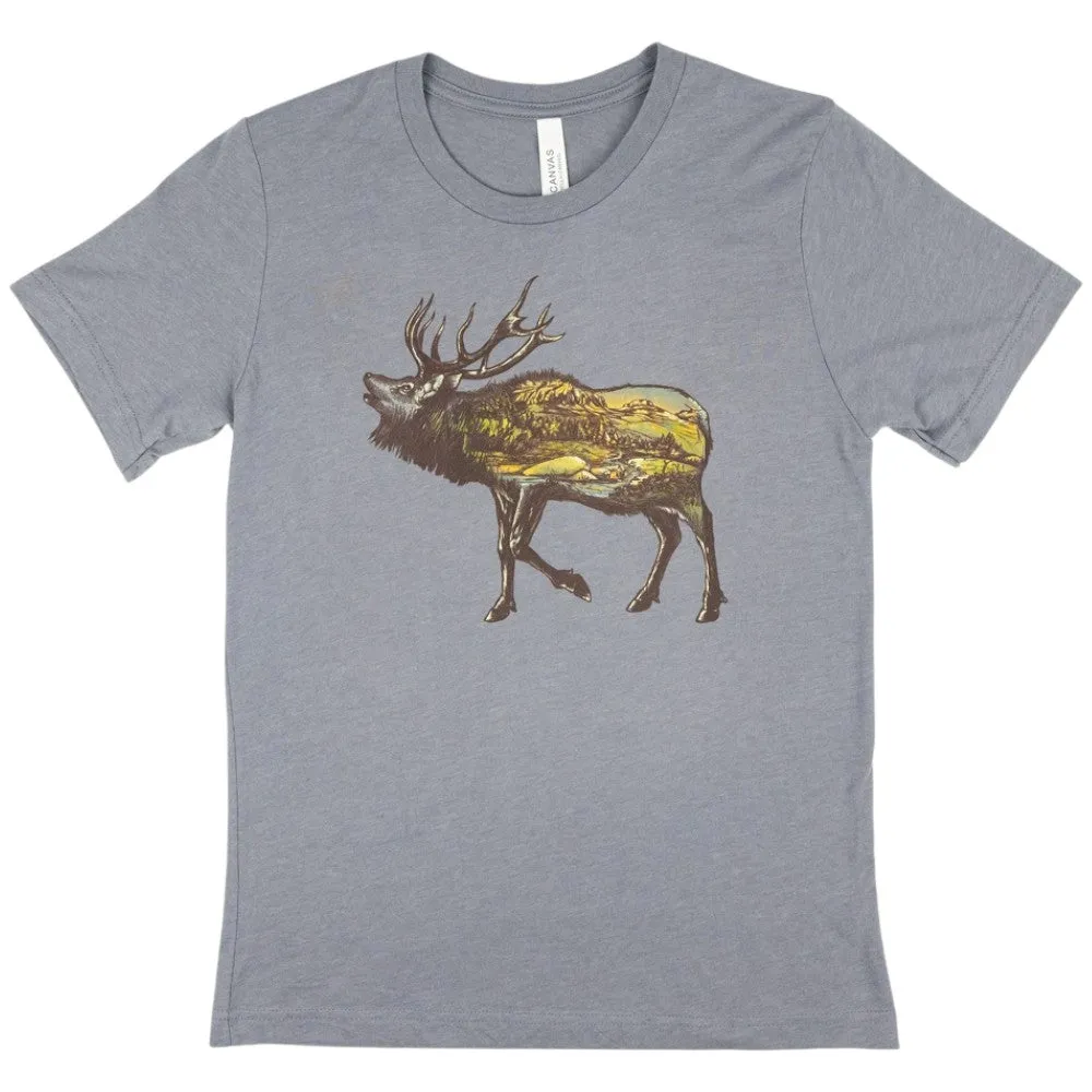 Icons of the West T-Shirt - Elk