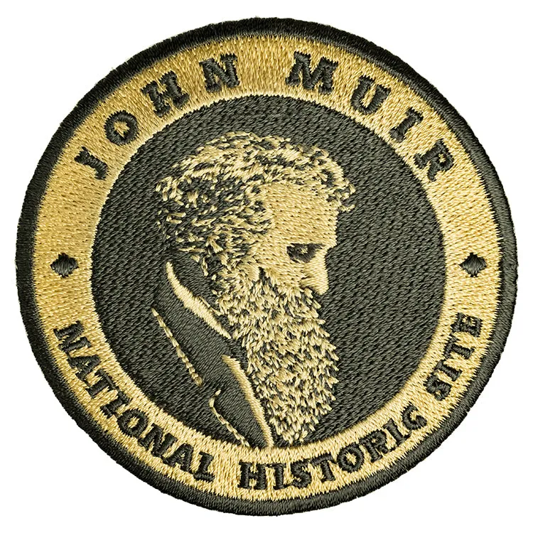 John Muir National Historic Site Patch - Round Logo