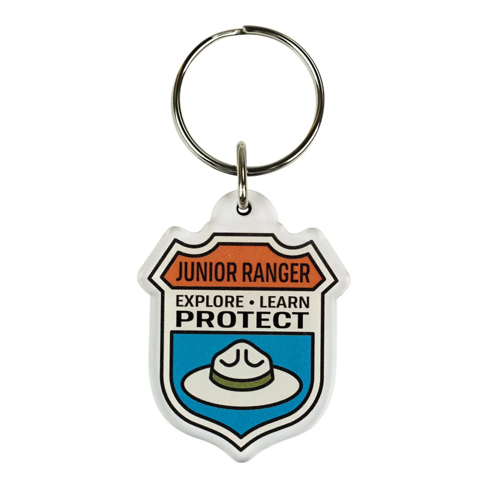 Junior Ranger Acrylic Keychain - Fell Logo