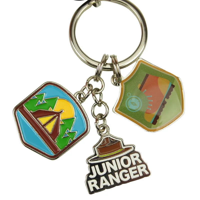 Junior Ranger Charm Keychain - Image 2